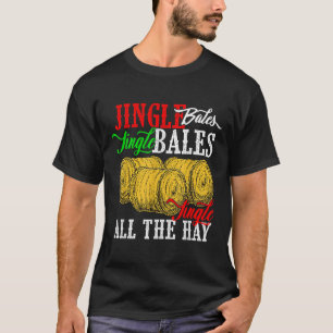 Camiseta Jingle Bales Jingle Bales Jingle Toda La Granja De
