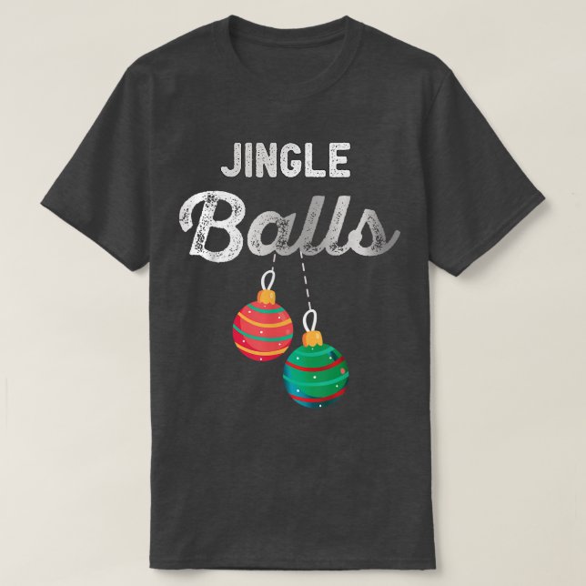 Camiseta Jingle Balls divertida fiesta navideña de los Navi (Diseño del anverso)