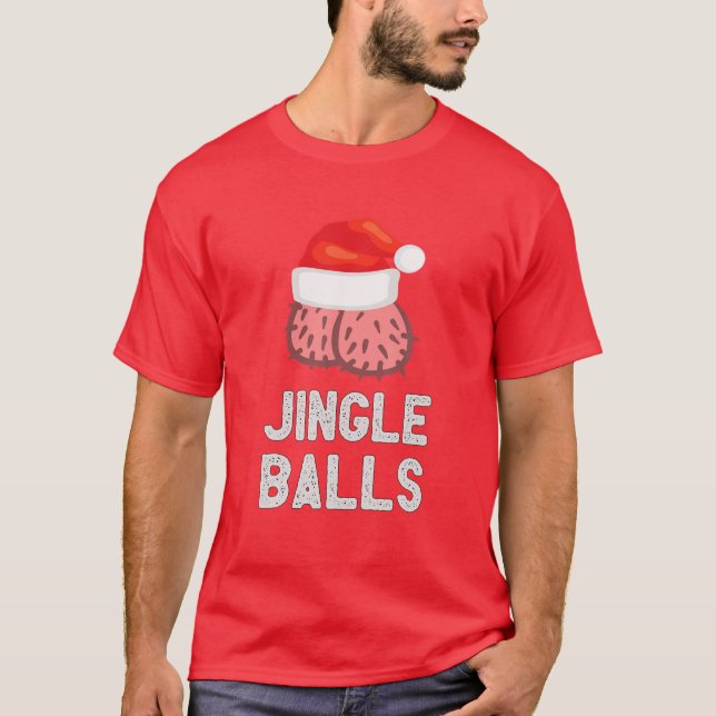Camiseta Jingle Balls divertida fiesta navideña de los Navi (Anverso)