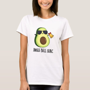 Camiseta Jingle Bell Guac Funny Aguacate Pun