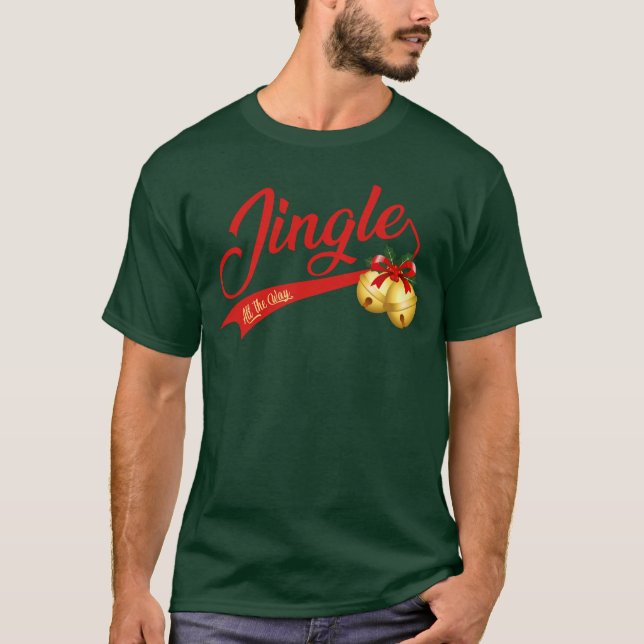 Camiseta Jingle Bells All the Way (Anverso)