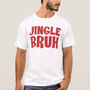 Camiseta Jingle Bruh Navidades graciosos Navidades de adole