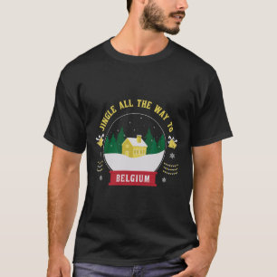 Camiseta Jingle Hasta Bélgica - Navidades Belgas