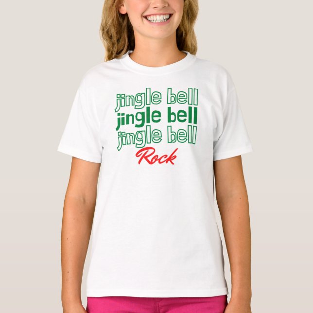 Camiseta jingle jingle jingle rock T-Shirt (Anverso)