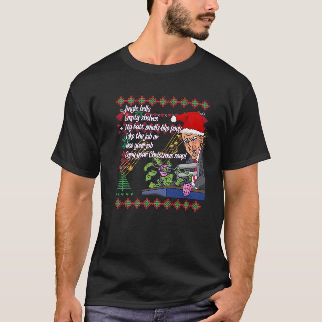 Camiseta Jingle Joe Empty Shells Biden Santa Anti Liberal (Anverso)
