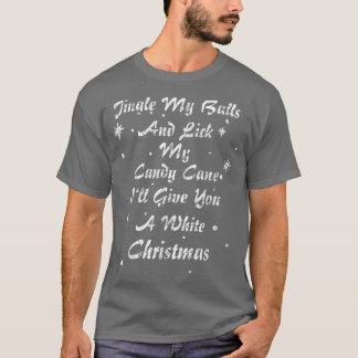 Camiseta Jingle My Balls Y Lick My Candy Cane Navidades P