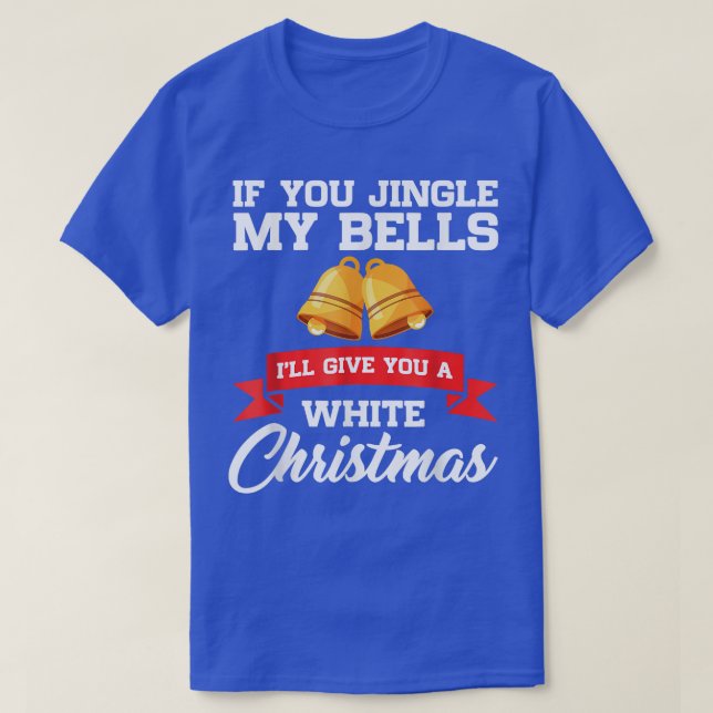 Camiseta Jingle My Bells Funny Adults Navidades Pajama Desi (Diseño del anverso)