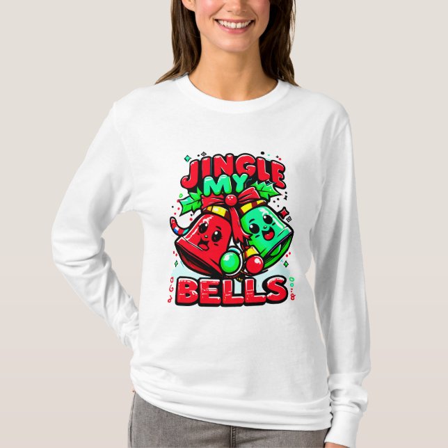 Camiseta Jingle My Bells Funny Navidades (Anverso)