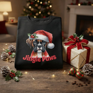 Camiseta Jingle Paws Boxer Perro
