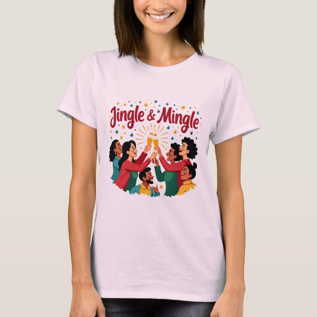 Camiseta Jingle y Mingle Festive (Anverso)