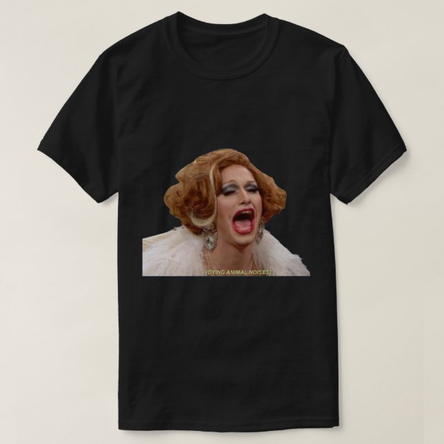 Camiseta Jinkx Monsoon gritando (Diseño del anverso)