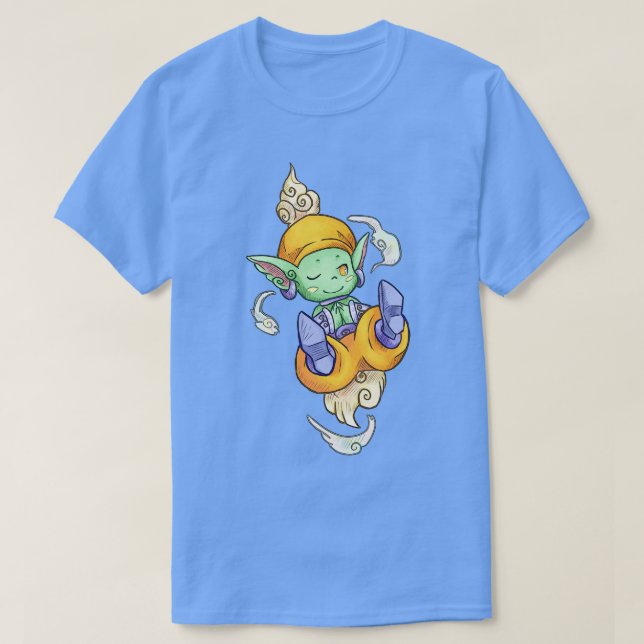 Camiseta Jinn Secret de Mana Seiken Densetsu (Diseño del anverso)