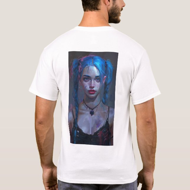 Camiseta Jinx de Arcane T-Shirt (Reverso)