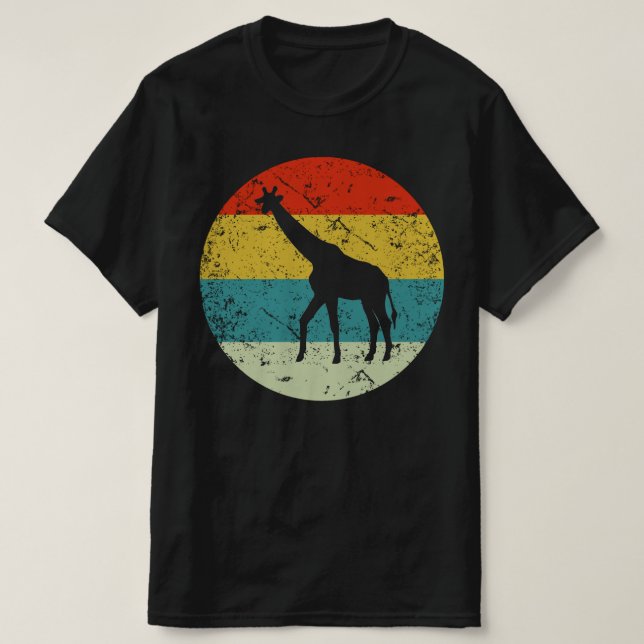 Camiseta jirafa (Diseño del anverso)