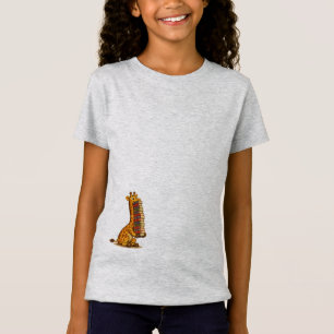 Camiseta Jirafa Amante de los Libros
