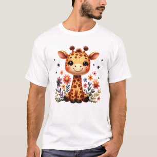 Camiseta Jirafa Bebé
