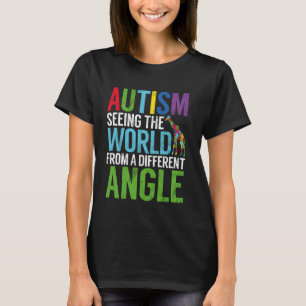 Camiseta Jirafa Conciencia del Autismo Neurodiversidad Auti