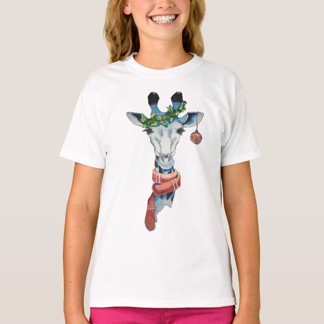 Camiseta Jirafa de la nieve (Anverso)