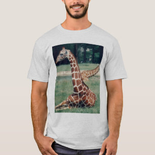 Camiseta Jirafa de LazyDay - ceniza