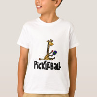 Jirafa divertida que juega el dibujo animado de