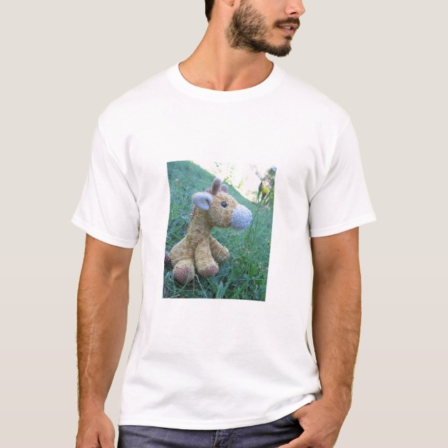 Camiseta Jirafa en el salvaje (Anverso)