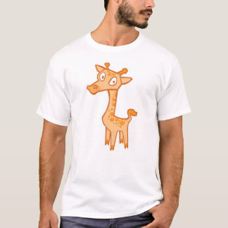 Camiseta Jirafa - naranja