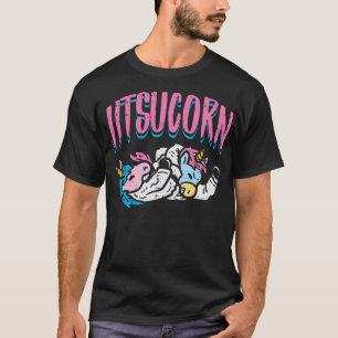 Camiseta Jitsucorn Jiu Jitsu Unicorn Grappling Martia