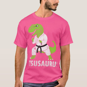 Camiseta Jitsusaurus Funny Bjj Brasileño Jiu Jitsu Trex Kid