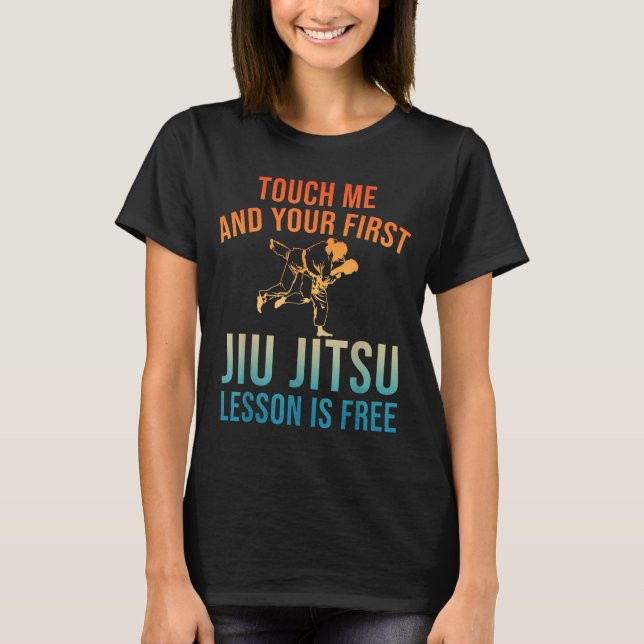 Camiseta Jiu Jitsu Art For Men Women Brazilian Jujitsu Bjj  (Anverso)