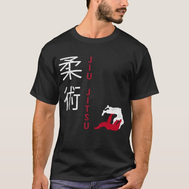 Camiseta Jiu Jitsu Artes Marciales Japonesas (Anverso)