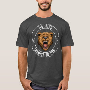 Camiseta Jiu Jitsu Bear Brazil Jiu Jitsu BJJ y