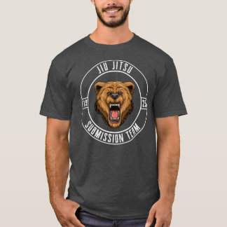 Camiseta Jiu Jitsu Bear Brazil Jiu Jitsu BJJ y