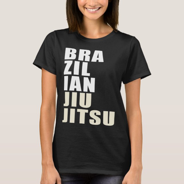 Camiseta Jiu Jitsu BJJ brasileño y Grappling 1 (Anverso)