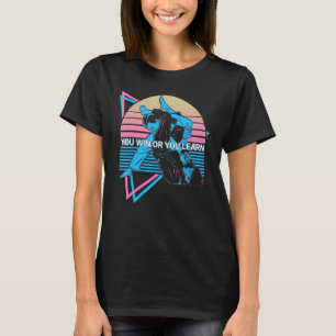 Camiseta Jiu Jitsu BJJ Retro Ganar O Aprender