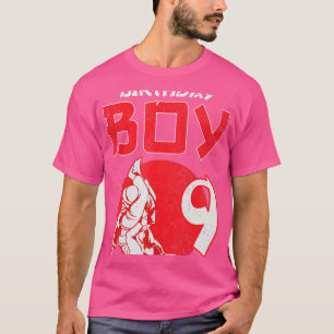 Camiseta Jiu-Jitsu brasileño Marcial de cumpleaños de 9 año