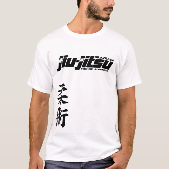 Camiseta Jiu Jitsu brasileño Río de Janeiro - BJJ (Anverso)