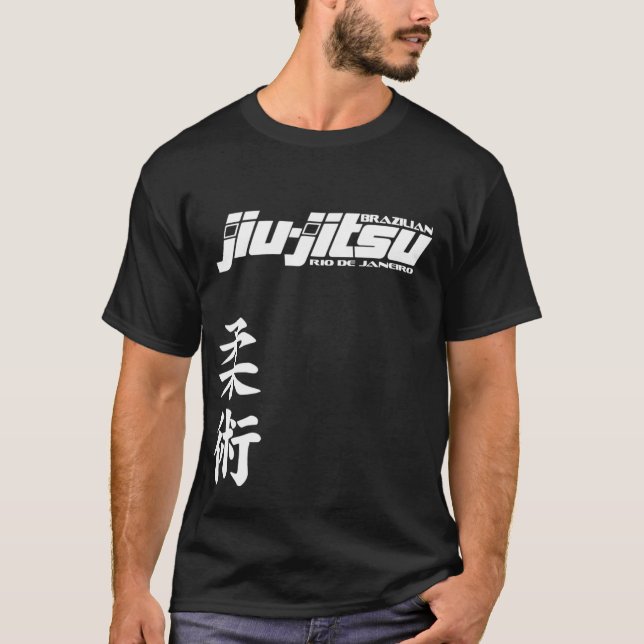 Camiseta Jiu Jitsu brasileño Río de Janeiro - BJJ (Anverso)