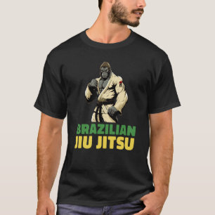 Camiseta Jiu Jitsu brasileño y Gorila de grapas