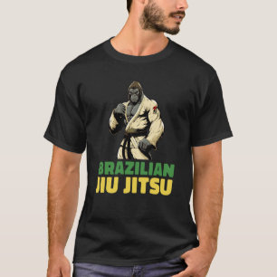 Camiseta Jiu Jitsu brasileño y Gorila de reventado 1