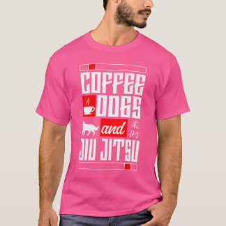 Camiseta Jiu Jitsu Café Perro Café Perros Y Jiu-Jitsu