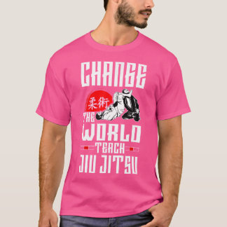 Camiseta Jiu Jitsu cambia la enseñanza mundial Jiu Jitsu