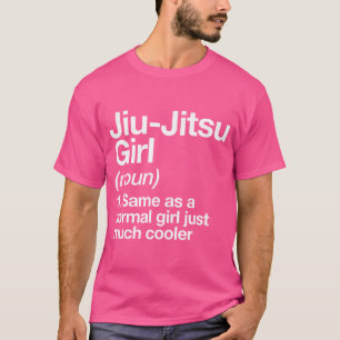 Camiseta Jiu-Jitsu Chica Definición divertida de arte marci