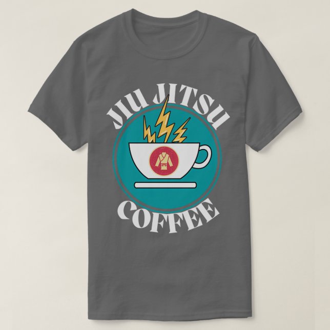 CAMISETA JIU JITSU COFFEE COFFEE LOGO COFFEE WITH A KICK 1 (Diseño del anverso)