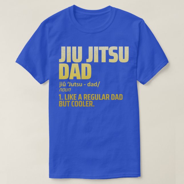 Camiseta jiu jitsu dad (Diseño del anverso)