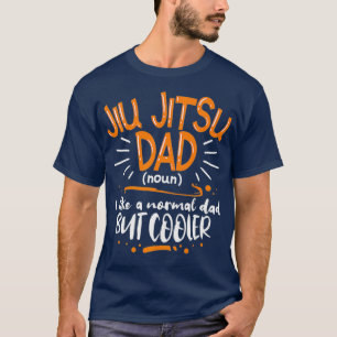 Camiseta Jiu Jitsu Dad gusta del diccionario normal de papá