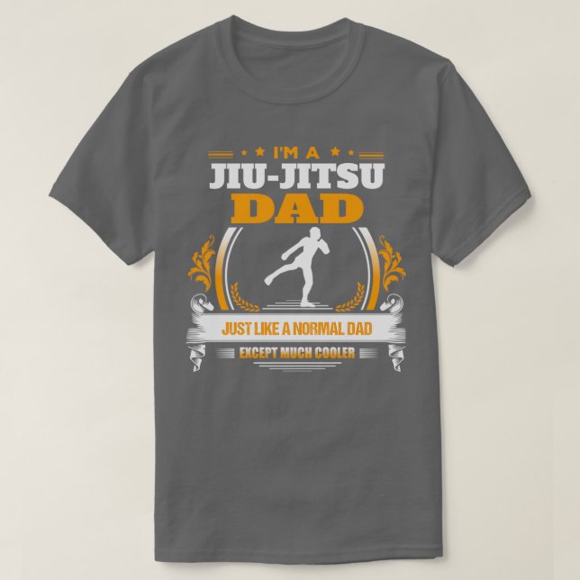 Camiseta Jiu Jitsu Dad Navidades regalo o regalo de cumplea (Diseño del anverso)