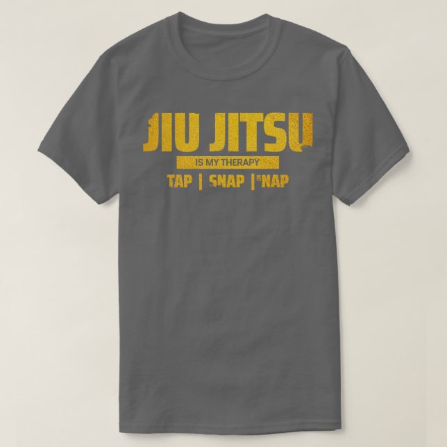Camiseta jiu jitsu divertido (Diseño del anverso)