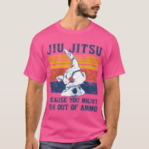 Camiseta Jiu Jitsu - Divertidos hombres vintage Bjj Mma Juj