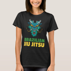 Camiseta Jiu Jitsu Dragon Demon Brazil Jiu Jitsu y Gra