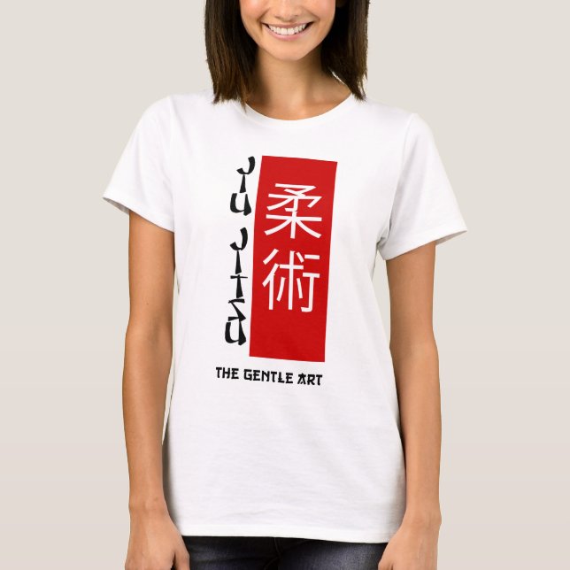Camiseta Jiu Jitsu - el arte apacible (Anverso)